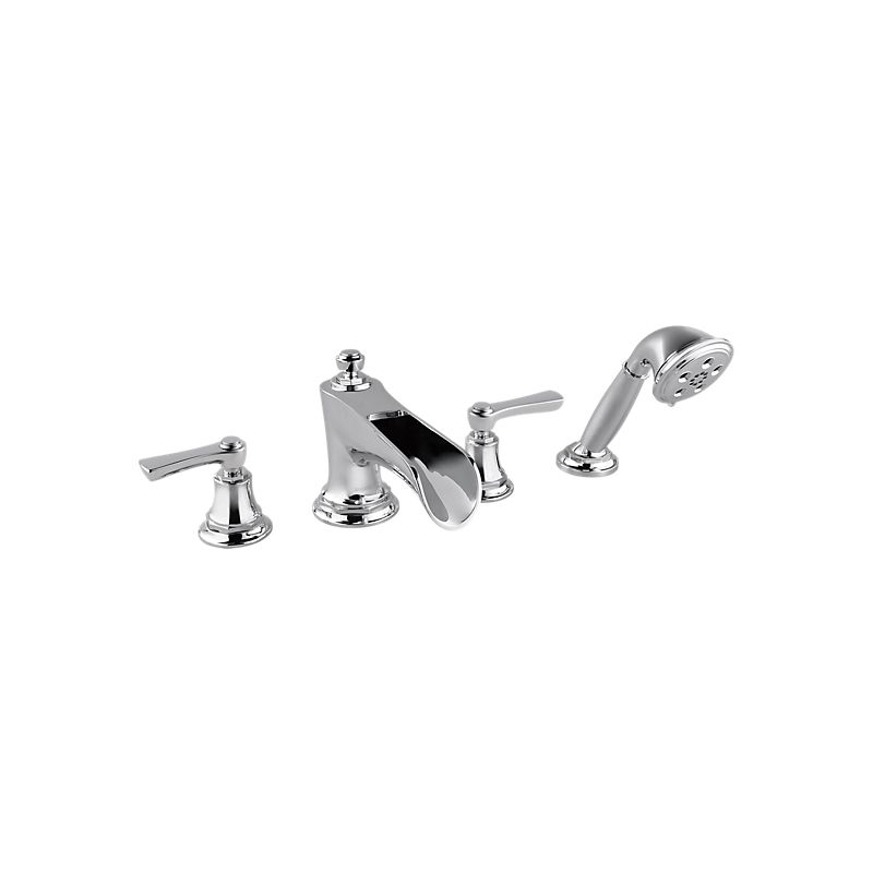 Brizo T67461-PCLHP Roman Tub Trim Hand Shower Less Handles