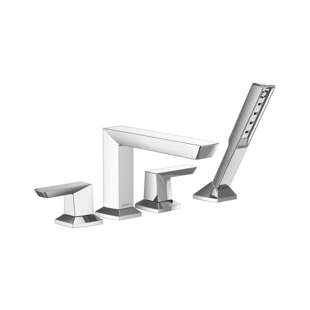 Brizo T67488-PC Vettis Roman Tub Faucet With Handshower Chrome
