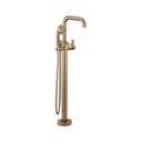 Brizo T70135-GLLHP Litze Single Handle Freestanding Tub Filler Less Handle Luxe Gold