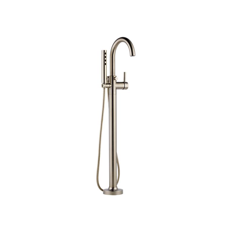 Brizo T70175-BN Odin Single Handle Freestanding Tub Filler