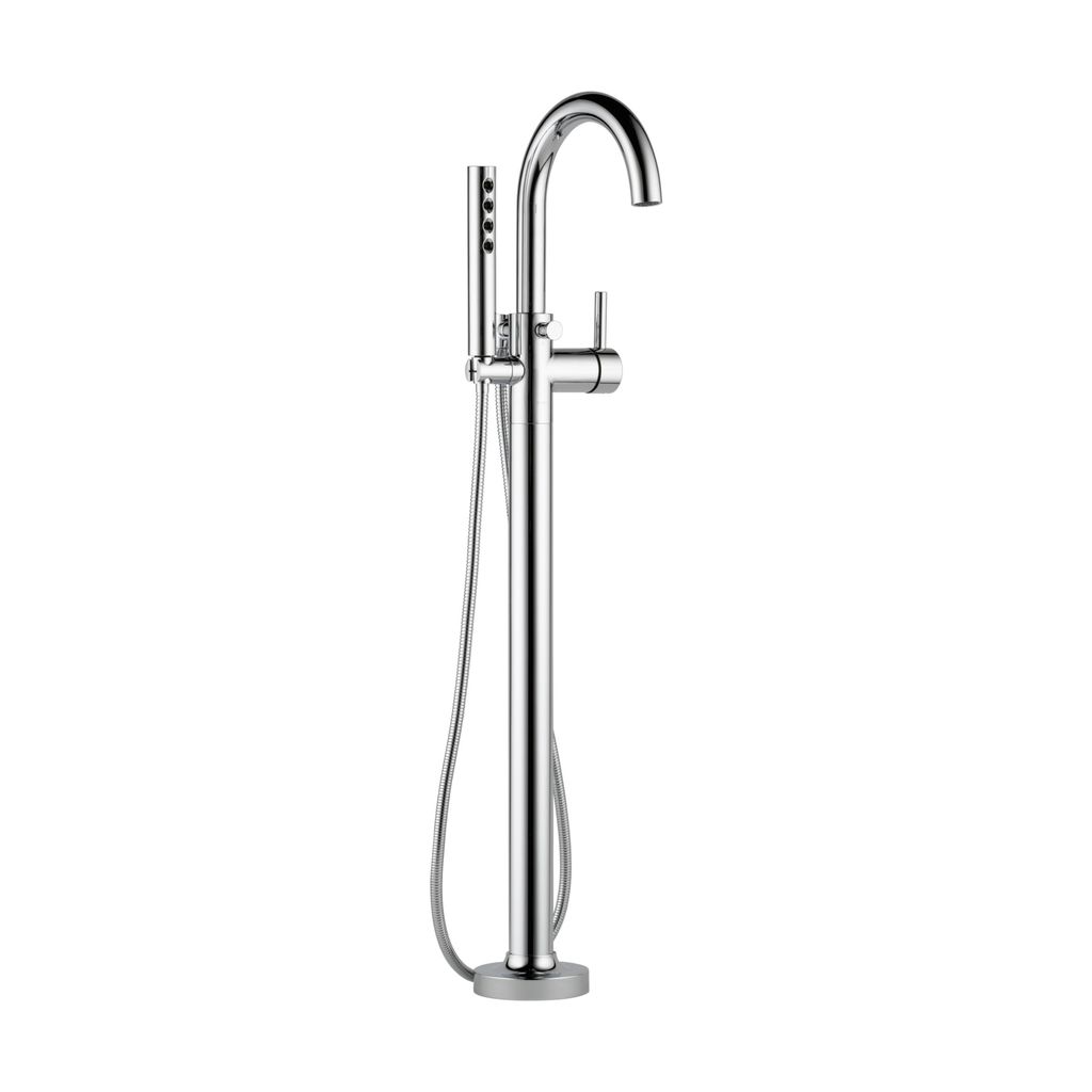 Brizo T70175-PC Odin Single Handle Freestanding Tub Filler