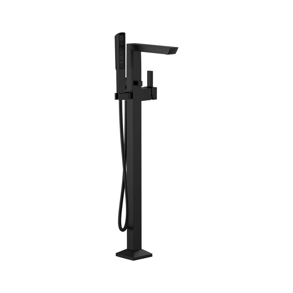 Brizo T70188-BL Vettis Single Handle Freestanding Tub Filler Matte Black