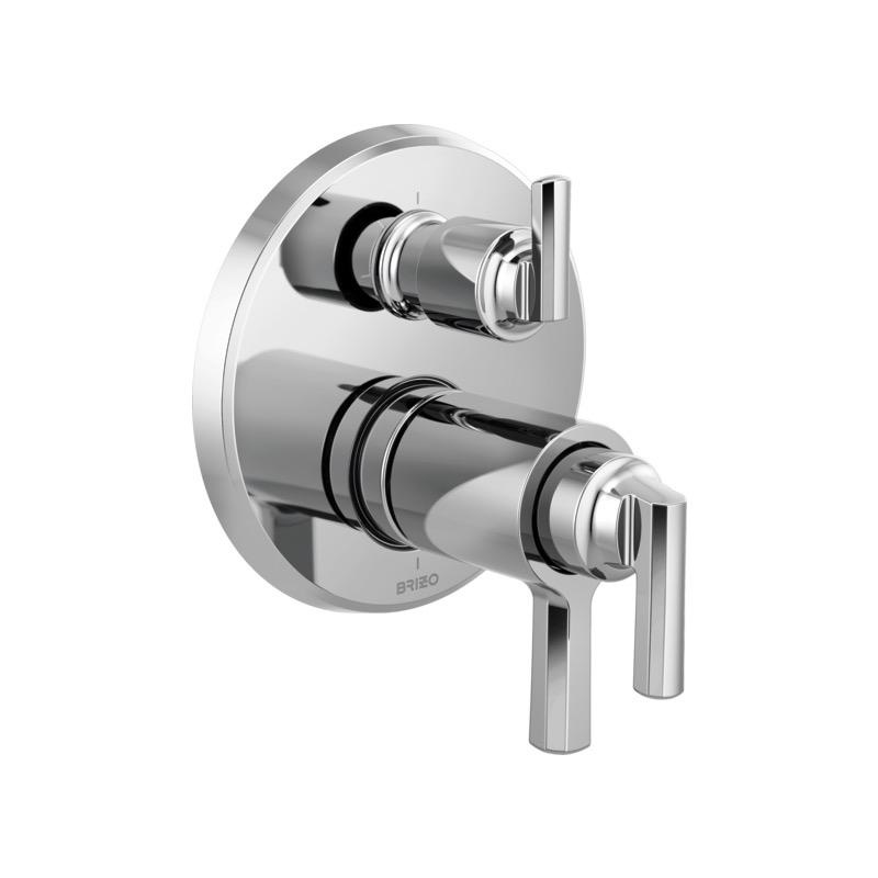 Brizo T75598-PC Levoir Tempassure Thermostatic Valve 3 Function Diverter Trim Chrome