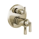 Brizo T75698-PN Tempassure Thermostatic Valve With 6 Function Diverter Trim Polished Nickel