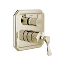Brizo T75P630-PN Virage Pressure Balance Valve 6 Function Diverter Trim Polished Nickel