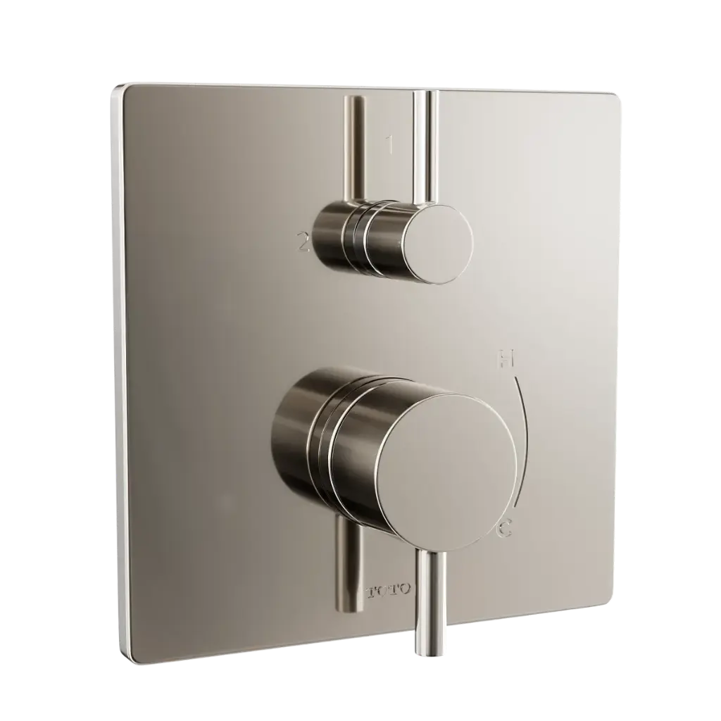 TOTO TBV02802U#PN Pressure Balance Valve with Diverter Trim Polished Nickel