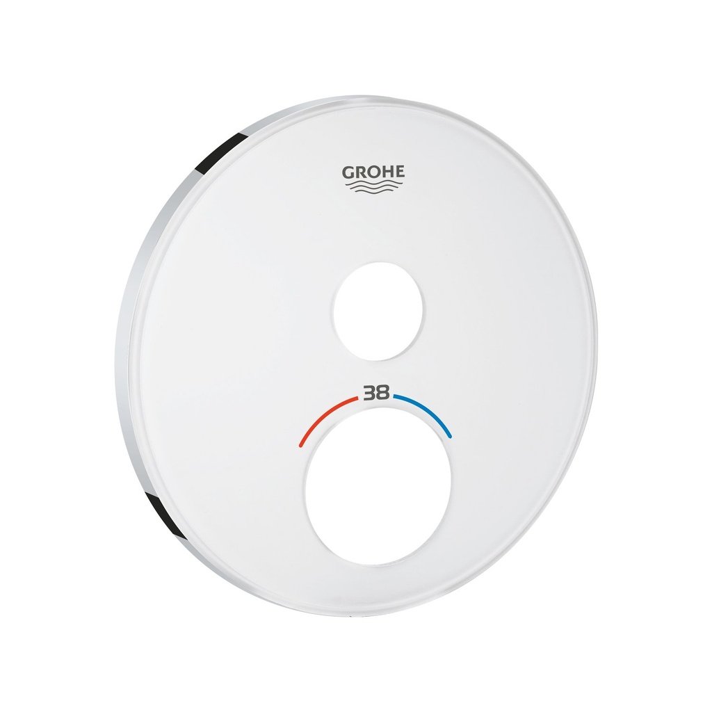 Grohe 49031LS0 Universal Escutcheon Moon White
