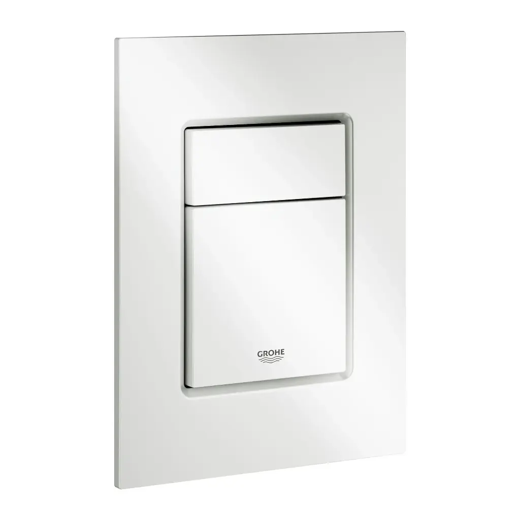 Grohe 37535SH0 Skate Cosmopolitan Slim Wall Plate White