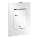 Grohe 37535SH0 Skate Cosmopolitan Slim Wall Plate White