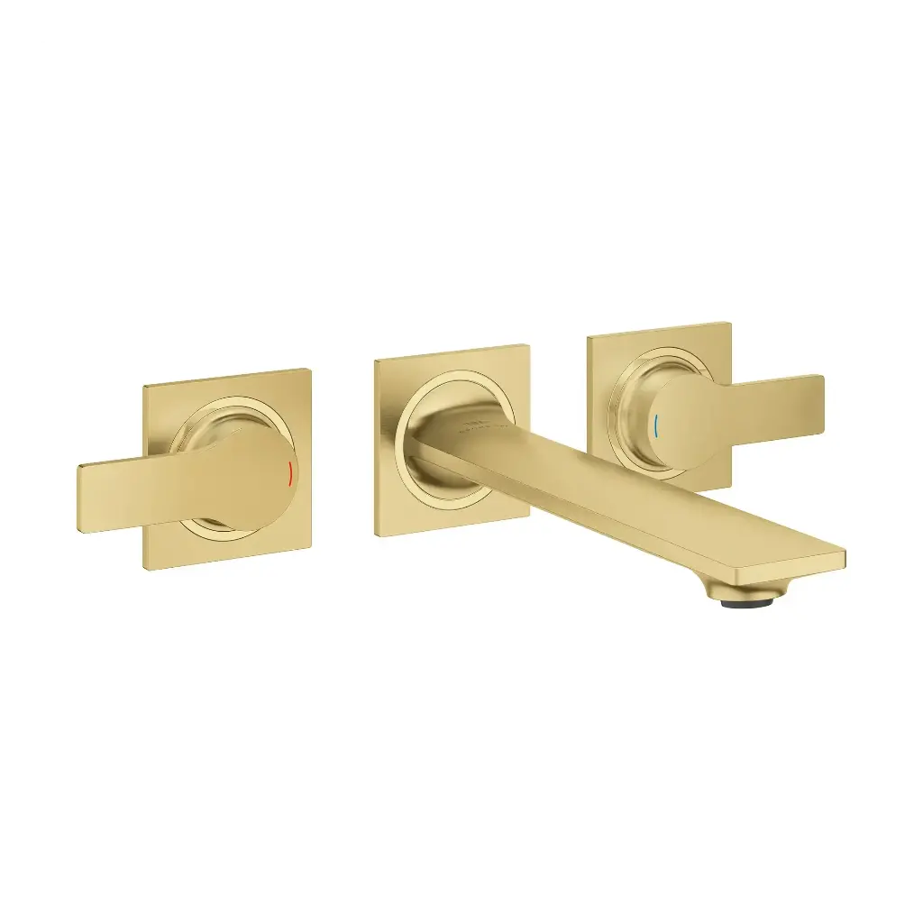 Grohe 20586GN1 Allure New 2-Handle Wall Mount Faucet Brushed Cool Sunrise