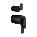 Brizo HL7506-BL Kintsu Thermostatic Integrated Diverter Trim Lever Handles Matte Black