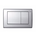 TOTO YT820 Convex Push Plate Dual Button Stainless Steel