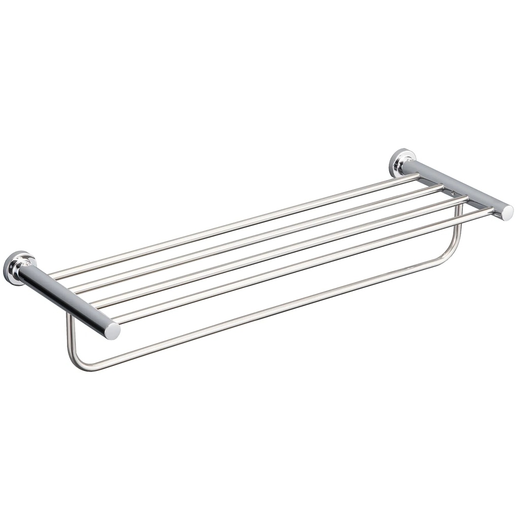 TOTO YTS406BU#CP L-Series Round Towel Shelf Polished Chrome