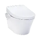 TOTO CWT4263446CMFG#MS S5 Wall Hung Toilet With Washlet Cotton