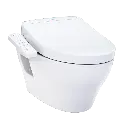 TOTO CWT4283346CMFG#MS S2 Wall Hung Toilet With Washlet Cotton