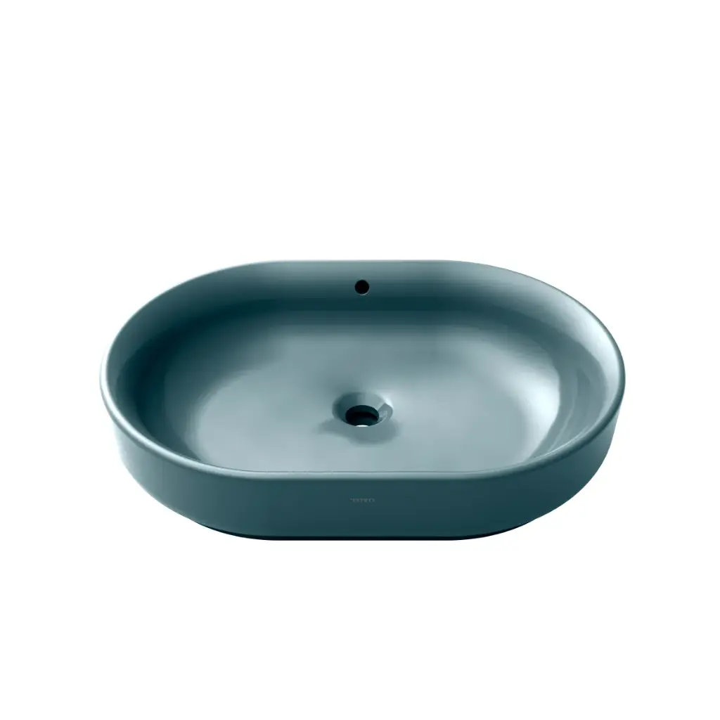 TOTO LT735#ASB Oval Lavatory Vessel Ash Blue