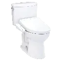 TOTO MW4543346CEFG#01 Drake II Washlet+ S2 Two Piece Toilet Cotton