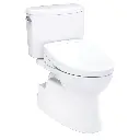 TOTO MW4743446CUFG#01 Vespin II 1G Washlet+ S5 Two Piece Toilet Cotton