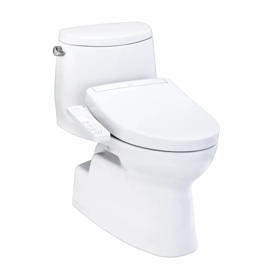TOTO MW6143346CUFG#01 Carlyle II 1G Washlet S2 One Piece Toilet Cotton