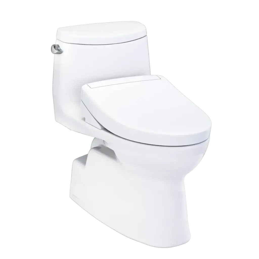 TOTO MW6143446CUFG#01 Carlyle II 1G Washlet+ S5 One Piece Toilet Cotton