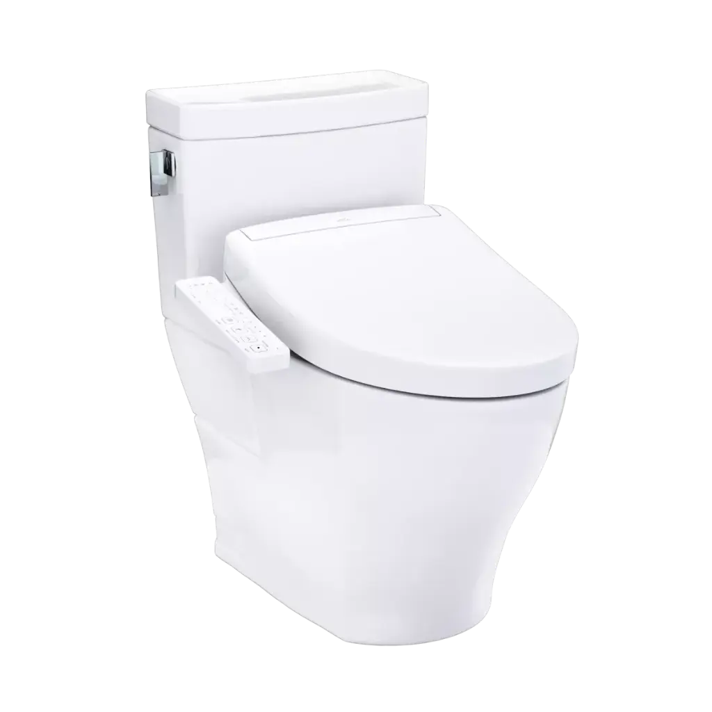 TOTO MW6243346CEFG#01 Legato Washlet+ S2 One Piece Toilet Cotton