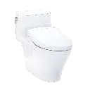 TOTO MW6423446CUFG#01 Nexus 1G Washlet+ S5 One Piece Toilet Cotton