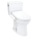 TOTO MW7763346CEFG.10#01 Drake Washlet+ S2 Two Piece Toilet Cotton