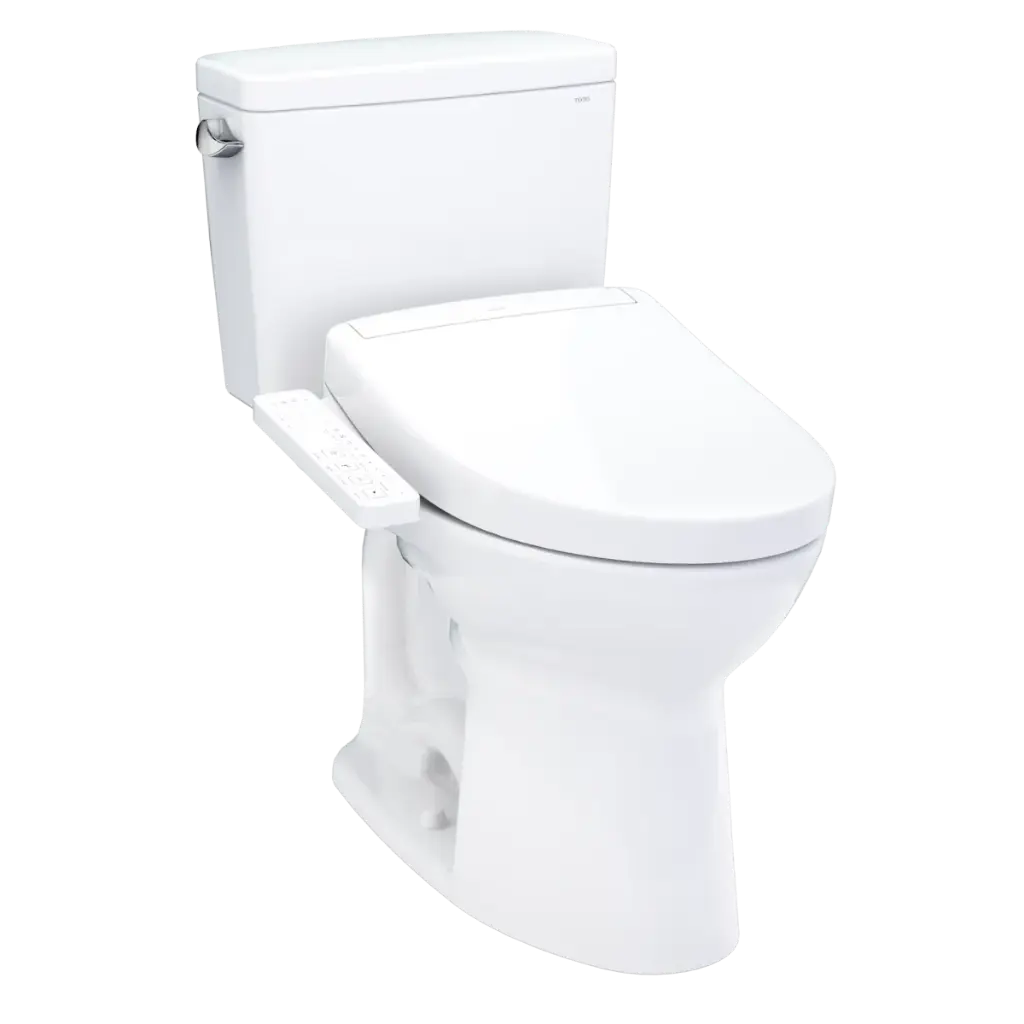 TOTO MW7763346CSG#01 Drake Washlet+ S2 Two Piece Toilet Cotton