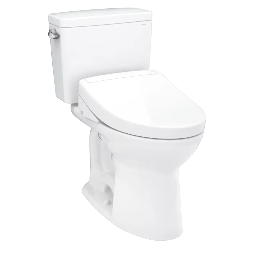 TOTO MW7763446CEFG.10#01 Drake Washlet+ S5 Two Piece Toilet Cotton