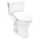TOTO MW7863346CEG#01 Drake Transitional Washlet+ S2 Two Piece Toilet Cotton