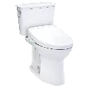 TOTO MW7863446CEFG.10#01 Drake Transitional Washlet+ S5 Two Piece Toilet Cotton