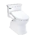 TOTO MW9643346CEFG#01 Soiree Washlet+ S2 One Piece Toilet Cotton