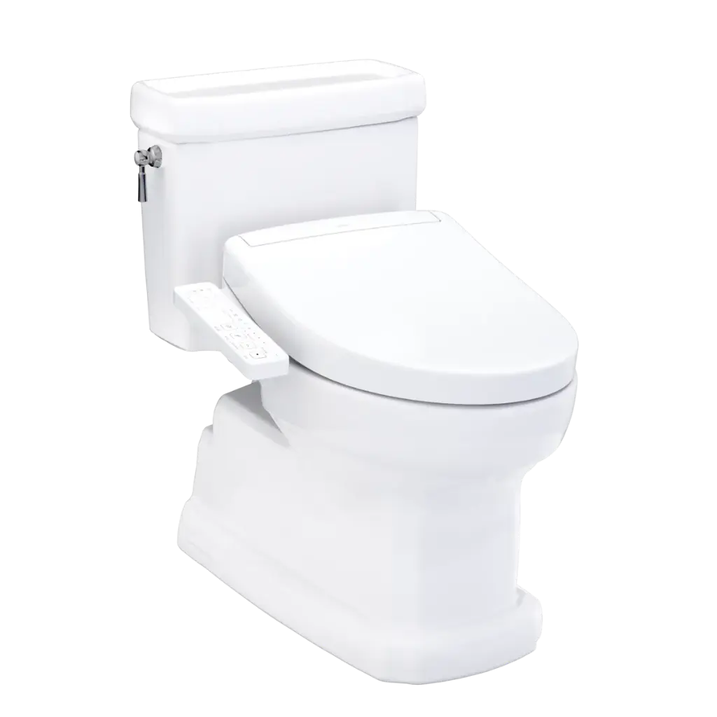 TOTO MW9743346CEFG#01 Guinevere Washlet+ S2 One Piece Toilet Cotton