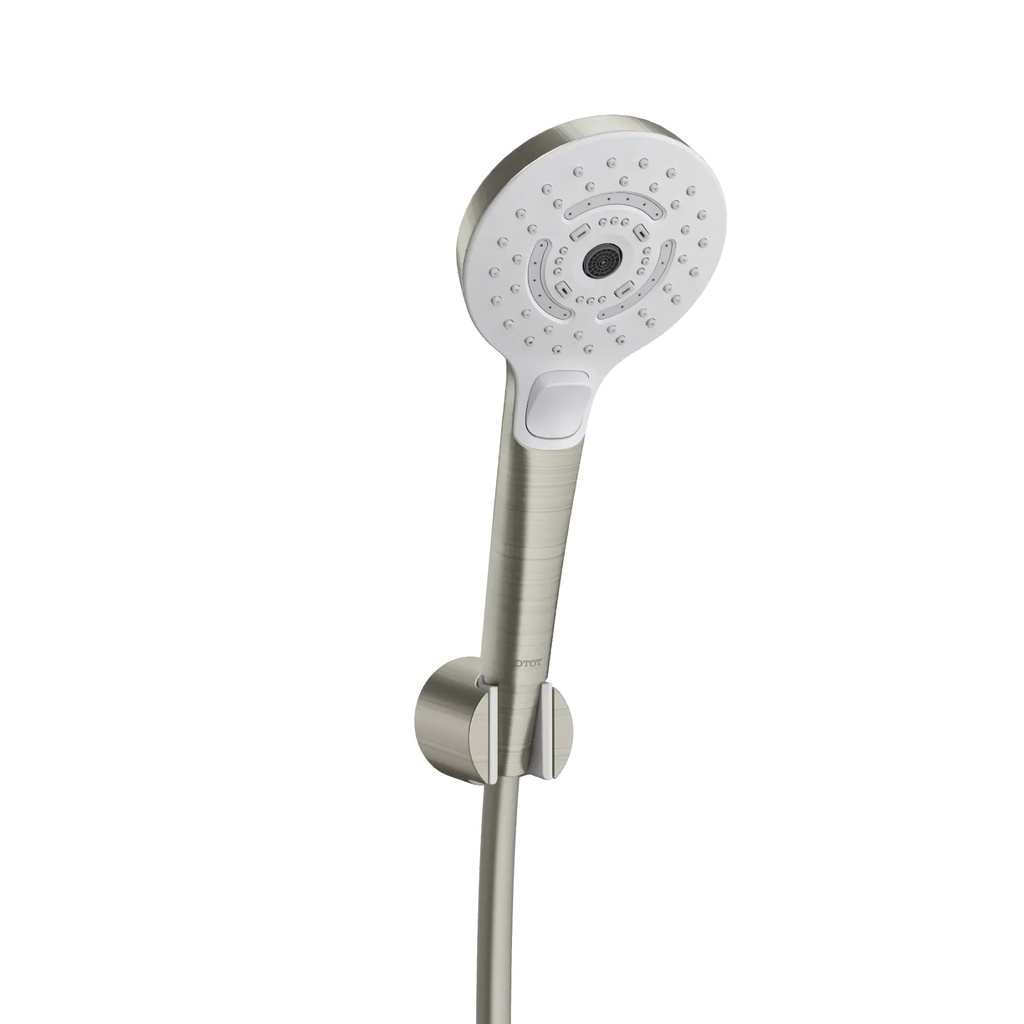 TOTO TBW01035U4#BN Round Three Mode Handshower Brushed Nickel