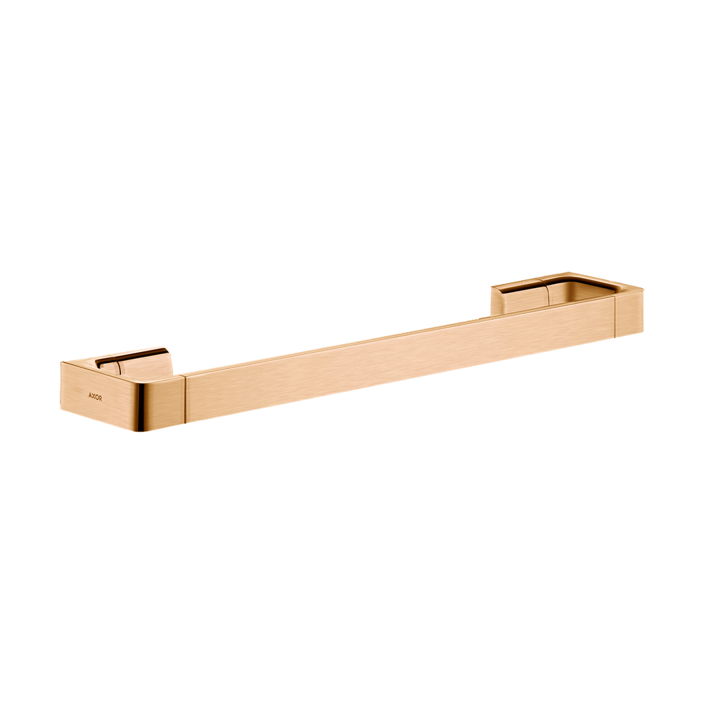 Hansgrohe 42837140 AXOR Universal Softsquare Shower Door Handle Brushed Bronze