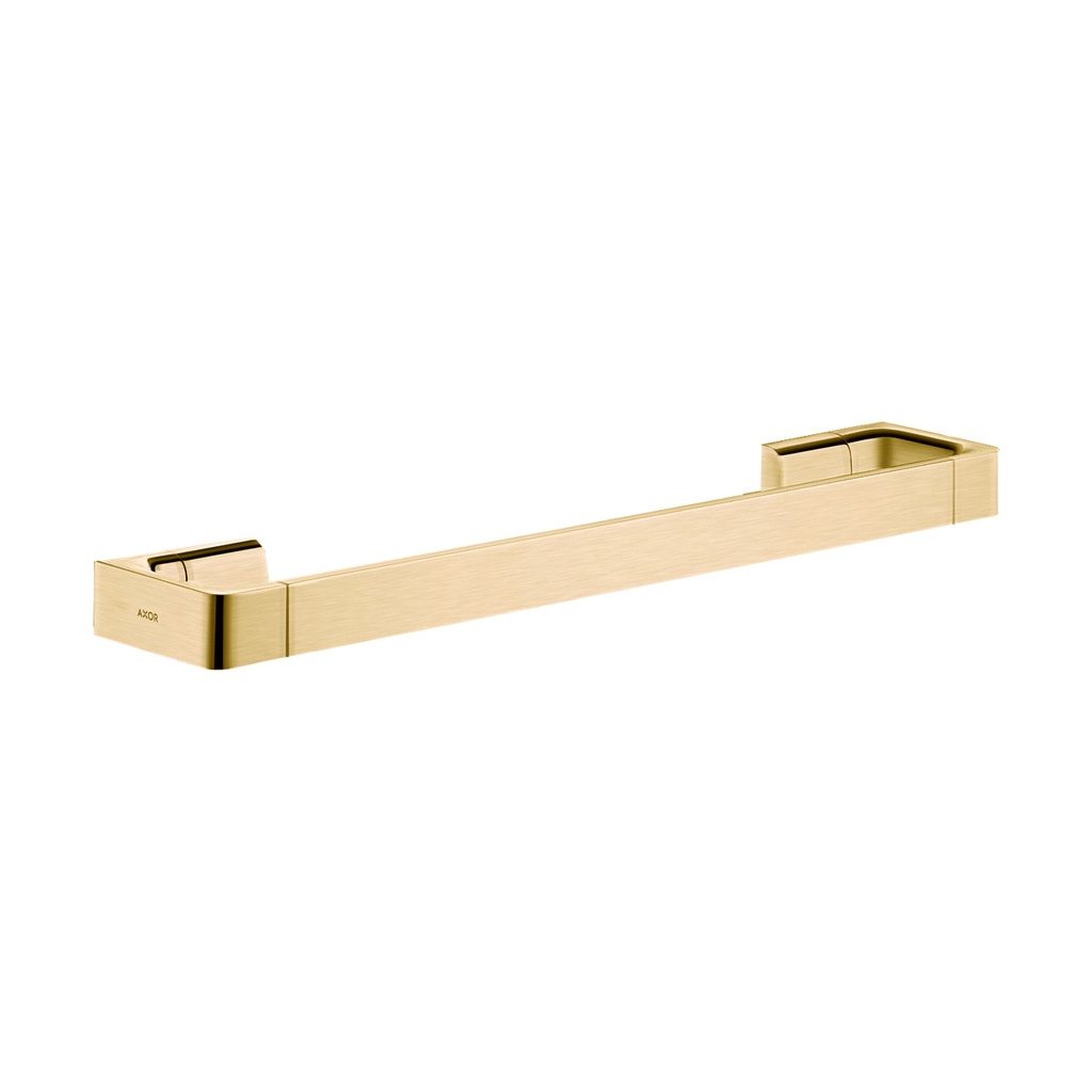 Hansgrohe 42837250 AXOR Universal Softsquare Shower Door Handle Brushed Gold Optic