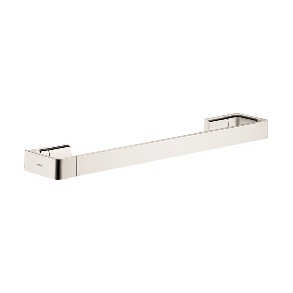 Hansgrohe 42837830 AXOR Universal Softsquare Shower Door Handle Polished Nickel