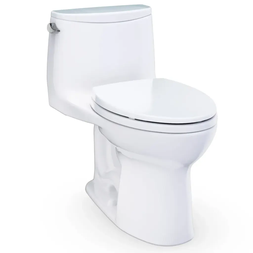 TOTO CST608CEFGAT40#01 Ultramax One Piece 1.28 GPF Toilet Cotton