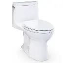TOTO CST608CEFGAT40#01 Ultramax One Piece 1.28 GPF Toilet Cotton