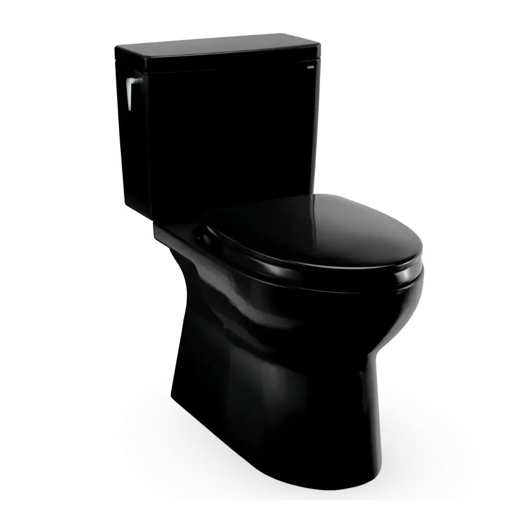 TOTO MS472124CEF#51 Glaston Two Piece Toilet Ebony