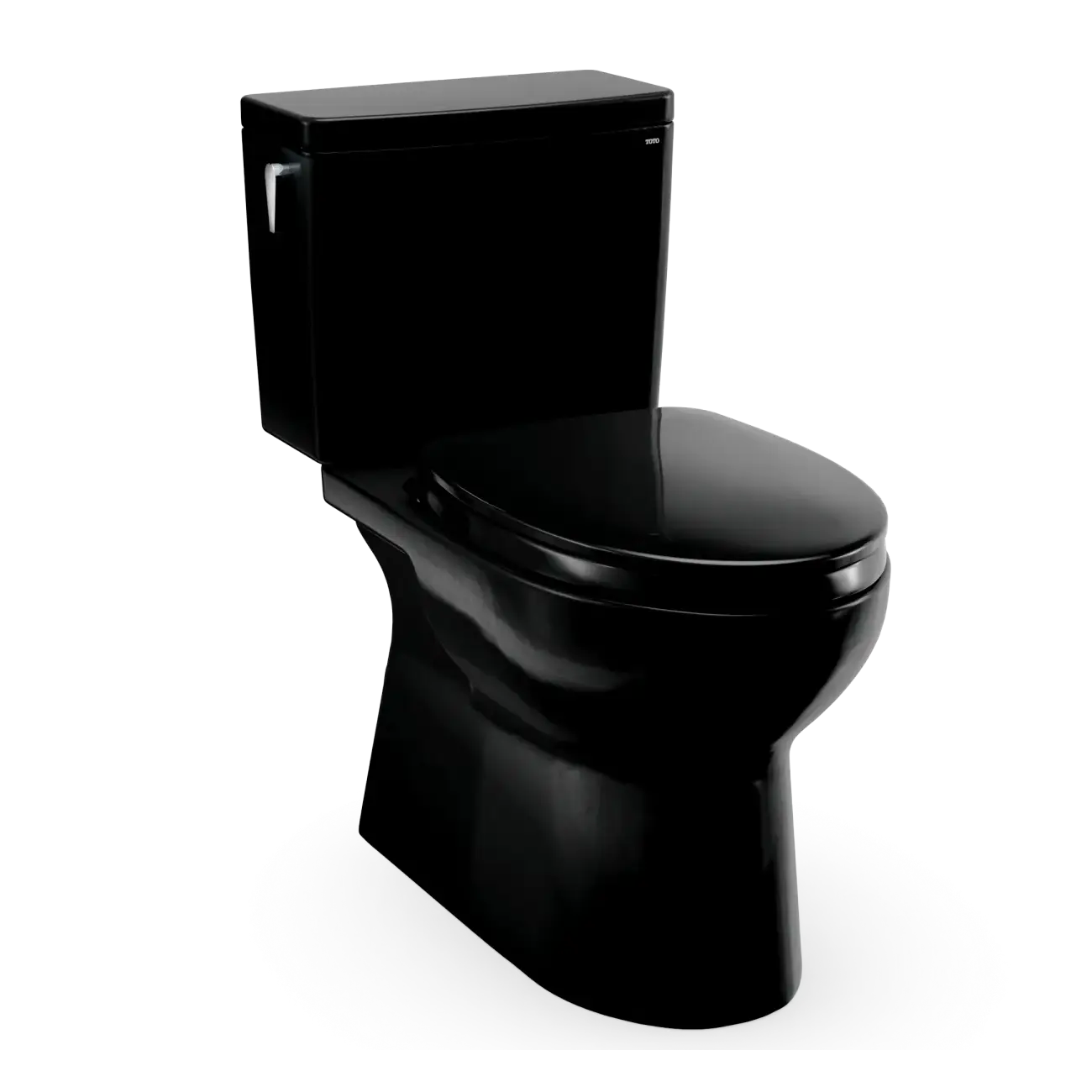 TOTO MS472124CUF#51 Glaston 1G Two Piece Toilet Ebony