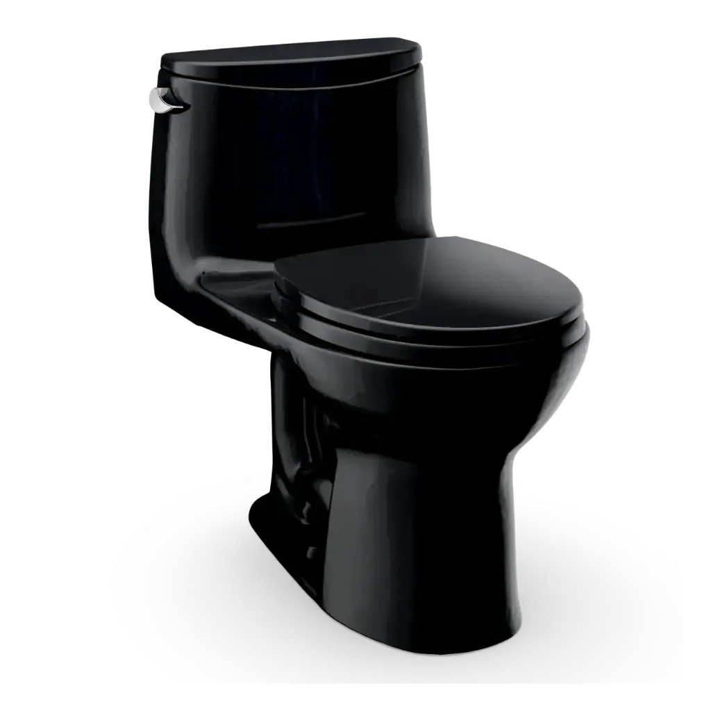 TOTO MS603113CEF#51 Ultramax Tornado One Piece Toilet Ebony