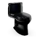 TOTO MS608114CEF#51 Ultramax One Piece Tornado Flush Toilet Ebony