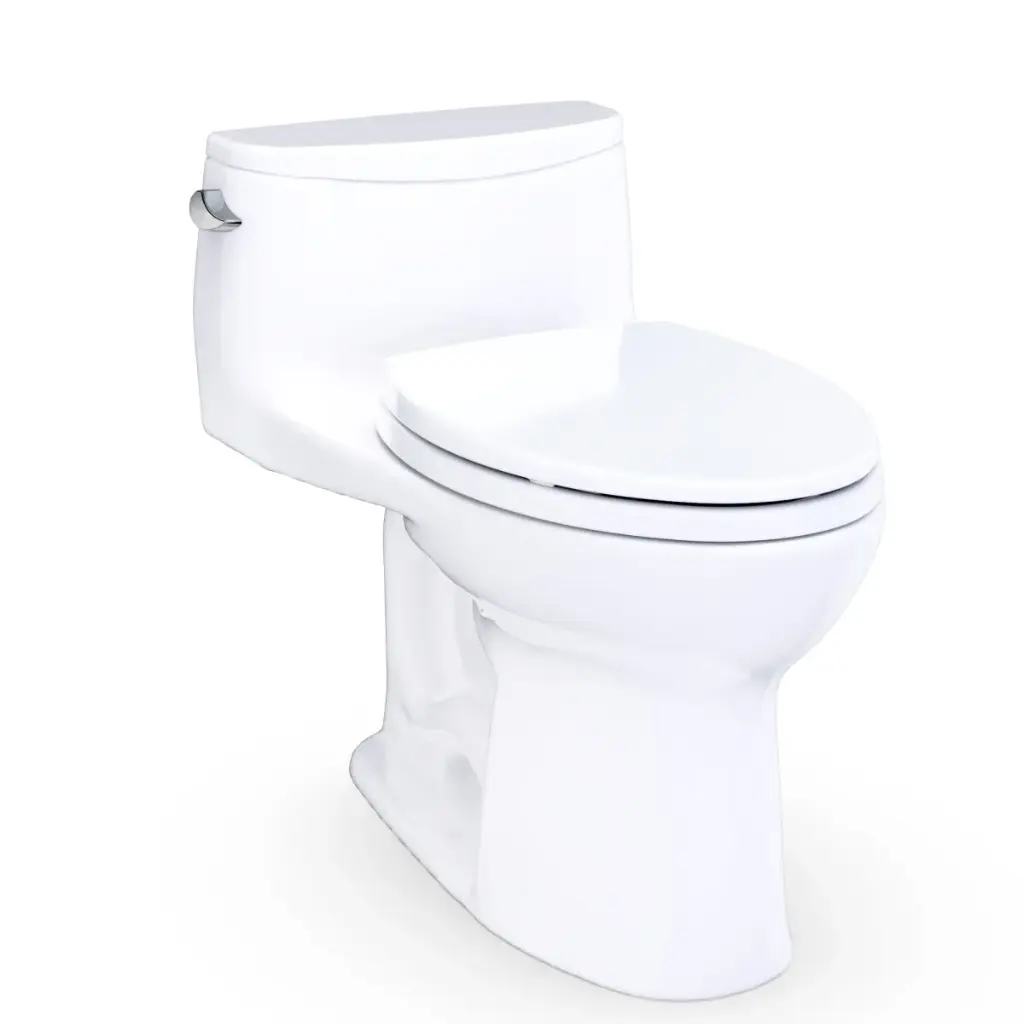TOTO MS618114CEFG#01 Ultramax Low Profile One Piece Toilet Cotton