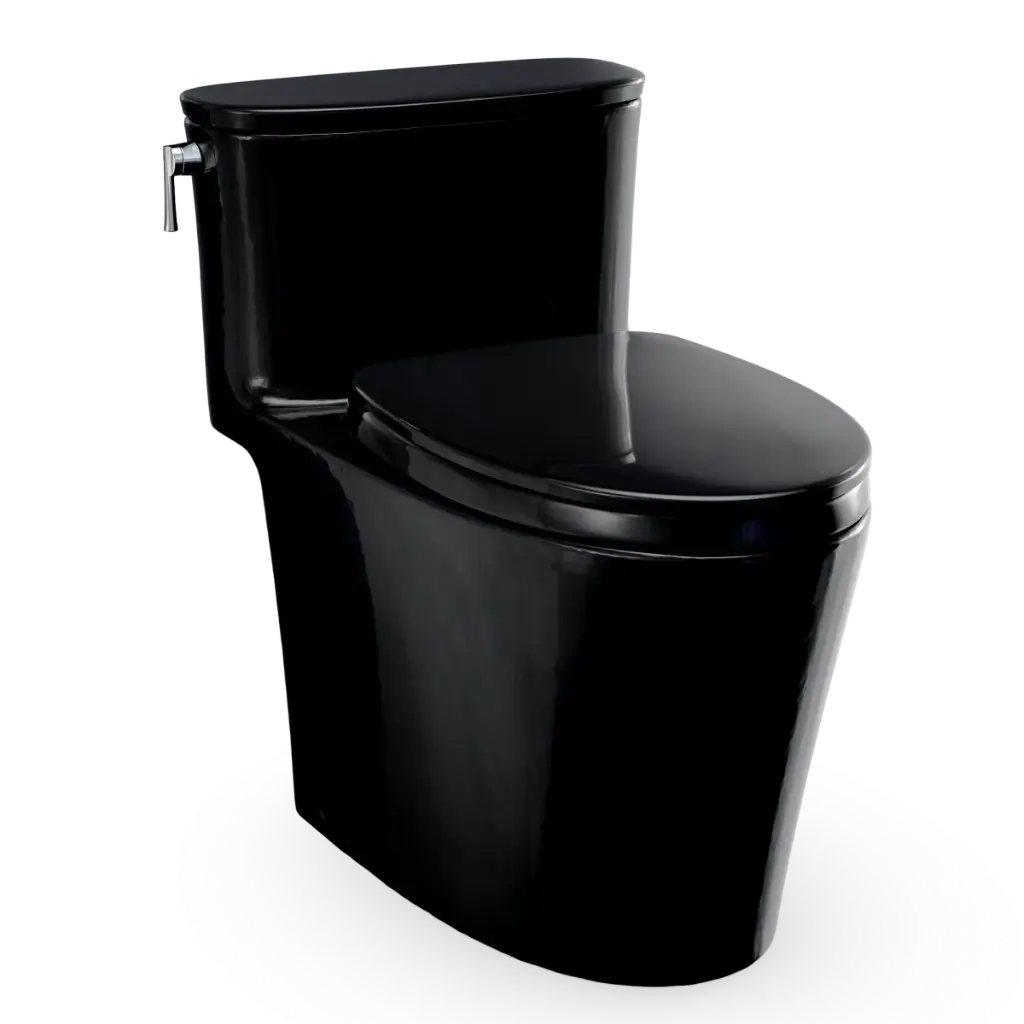 TOTO MS686124CEF#51 Aurora One Piece Toilet Ebony
