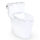 TOTO MS686124CUFRG#01 Aurora 1G One Piece Toilet Right Lever Cotton