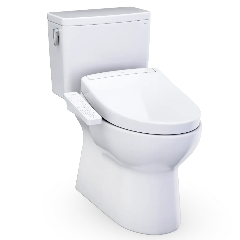 TOTO MW4723346CEFG#01 Glaston Washlet+ Two Piece Toilet Cotton