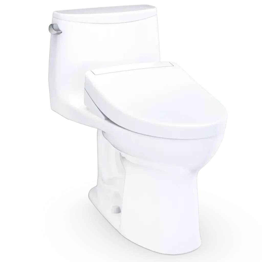 TOTO MW6083446CEFG#01 Ultramax Washlet+ One Piece Toilet Cotton