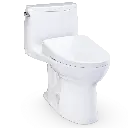 TOTO MW6084736CEFGA#01 Ultramax Washlet One Piece Toilet Cotton