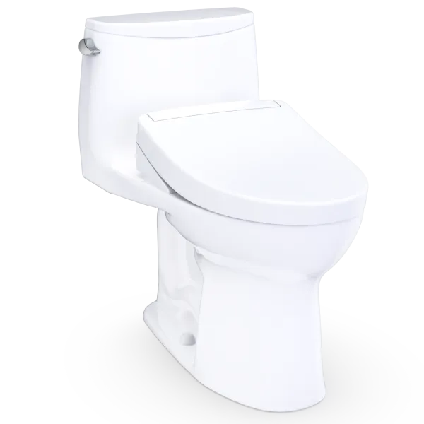 TOTO MW6084736CSFG#01 Ultramax Washlet+ 1.6 GPF One Piece Toilet Cotton